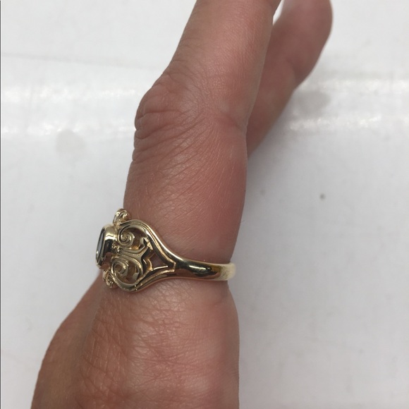 James Avery 14K gold Spanish Lace ring w/ Topaz - Picture 4 of 4